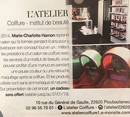 L'Atelier Coiffure et institut de beauté